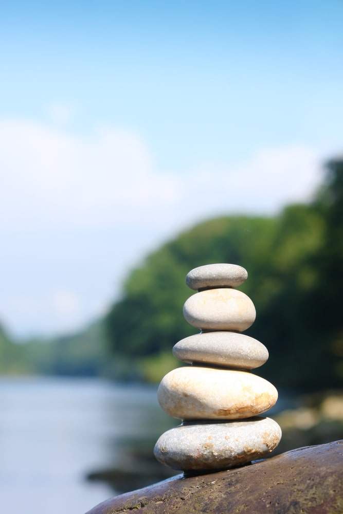 Stones at seaside