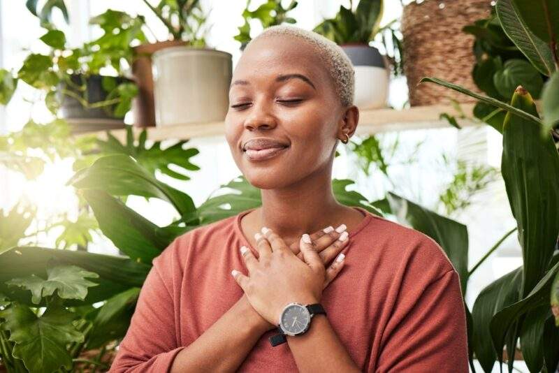 Woman Meditating